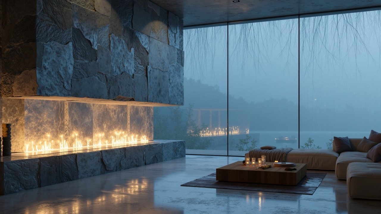 Cozy Cabin Jazz Ambiance ~ Rainy Day Jazz Music for Relaxation & Sleep