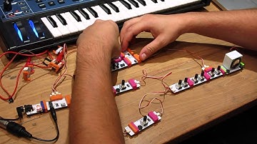 LittleBits Arduino LFO/ADSR with LittleBits Synth Kit