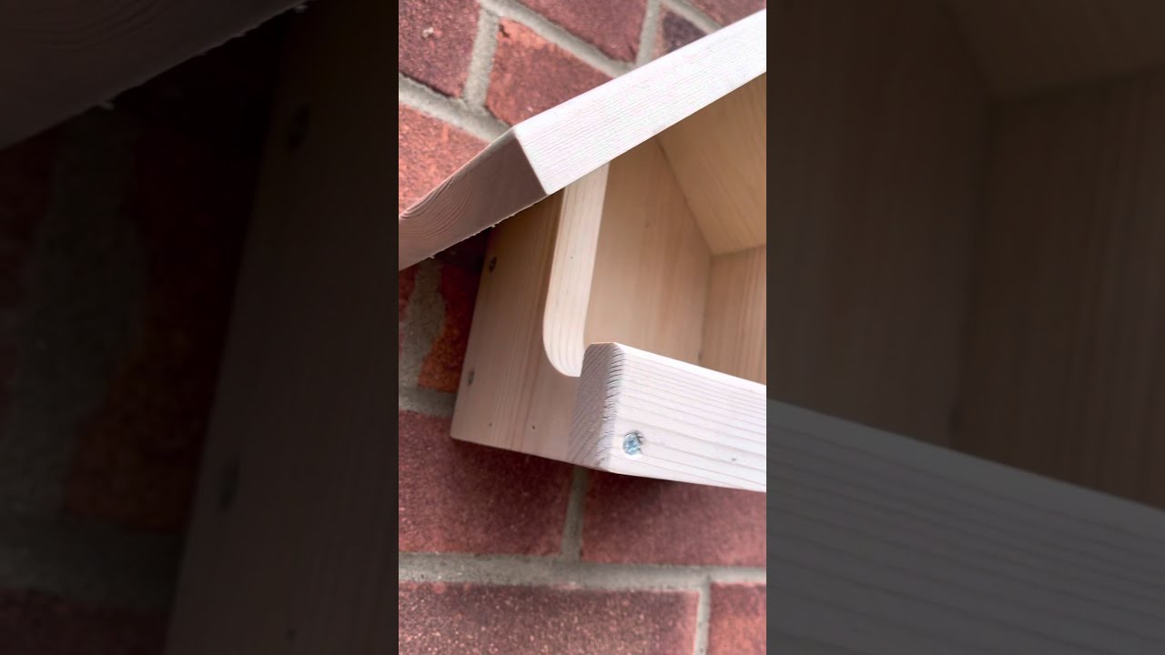 Wall Mounted Bird Feeder by Nash & Sons Woodcraft