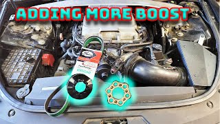 CTSV Supercharger Isolator &amp; Upper Pulley Install Snout removal