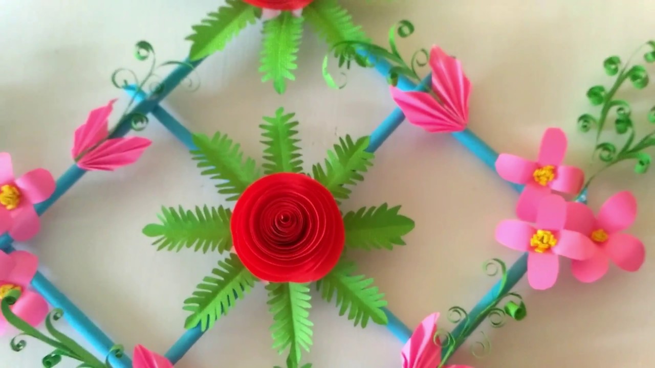  Cara  membuat  hiasan  dinding dari  kertas  origami YouTube
