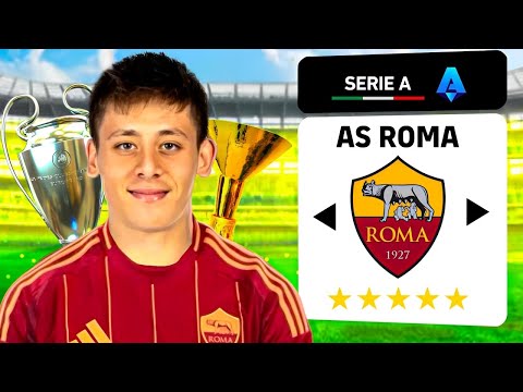 تحدي اعادة بناء روما الايطالي لتحقيق كل الالقاب 25