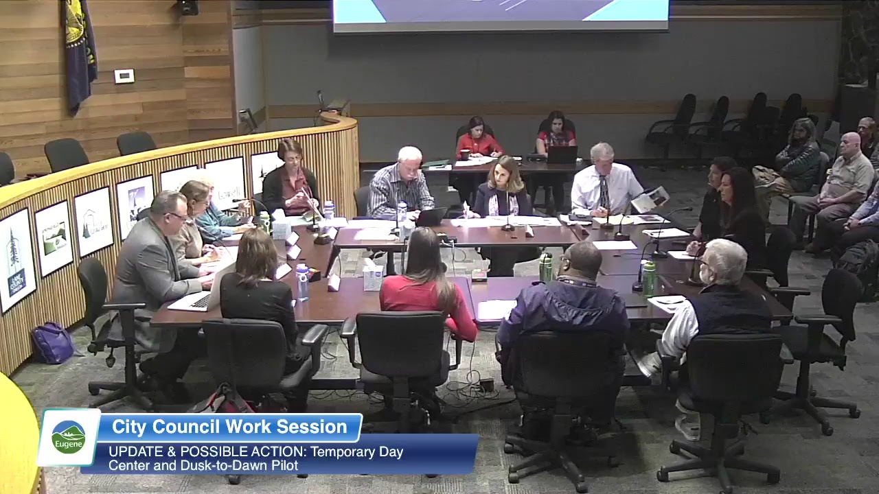 Eugene City Council Work Session: October 22, 2018 - YouTube