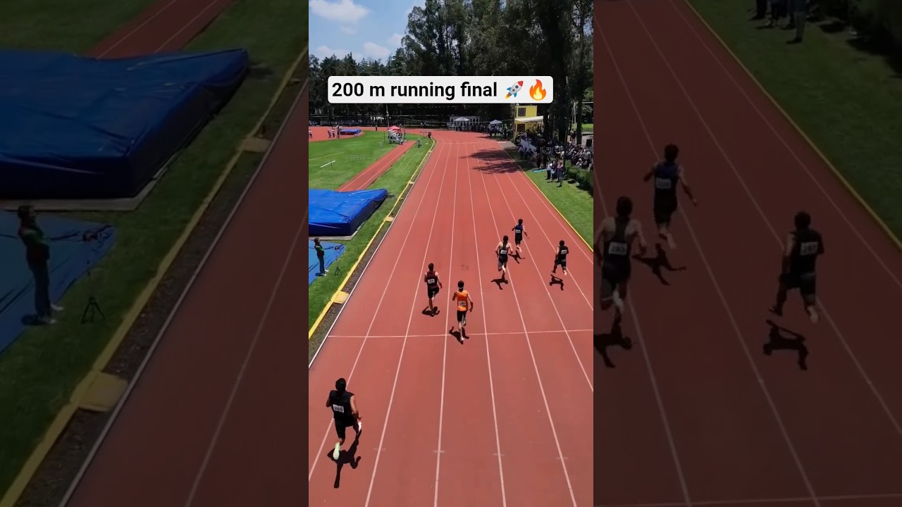 200m running men's final 🔥🚀 