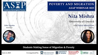 Nita Mishra on Students Making Sense of Migration & Poverty