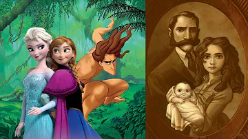 ¿Son Tarzán Elsa y Anna hermanos?