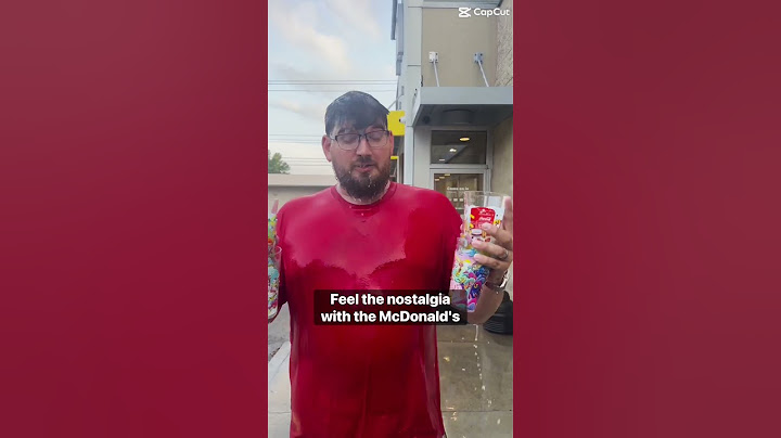 Plastic cups #mcdonalds #fyp