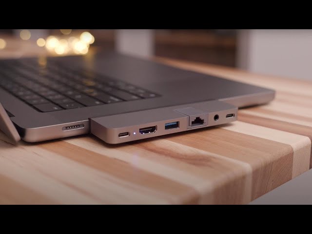 HyperDrive DUO PRO 7-in-2 USB-C Hub for 2021 MacBook Pro