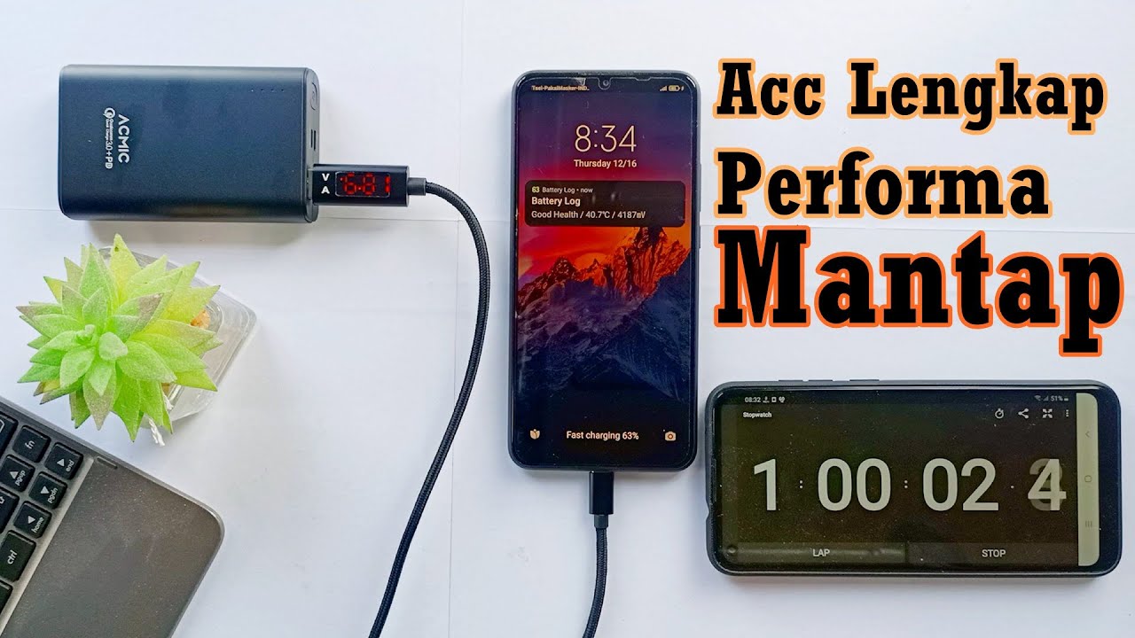 Powerbank Power Delivery Terbaik Acmic Q10Pro Fast Charging 18 watt