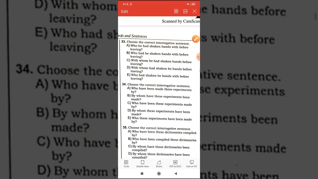 Toplu ll hissə - Question given to the secondary parts of sentences. 1-68 izahı