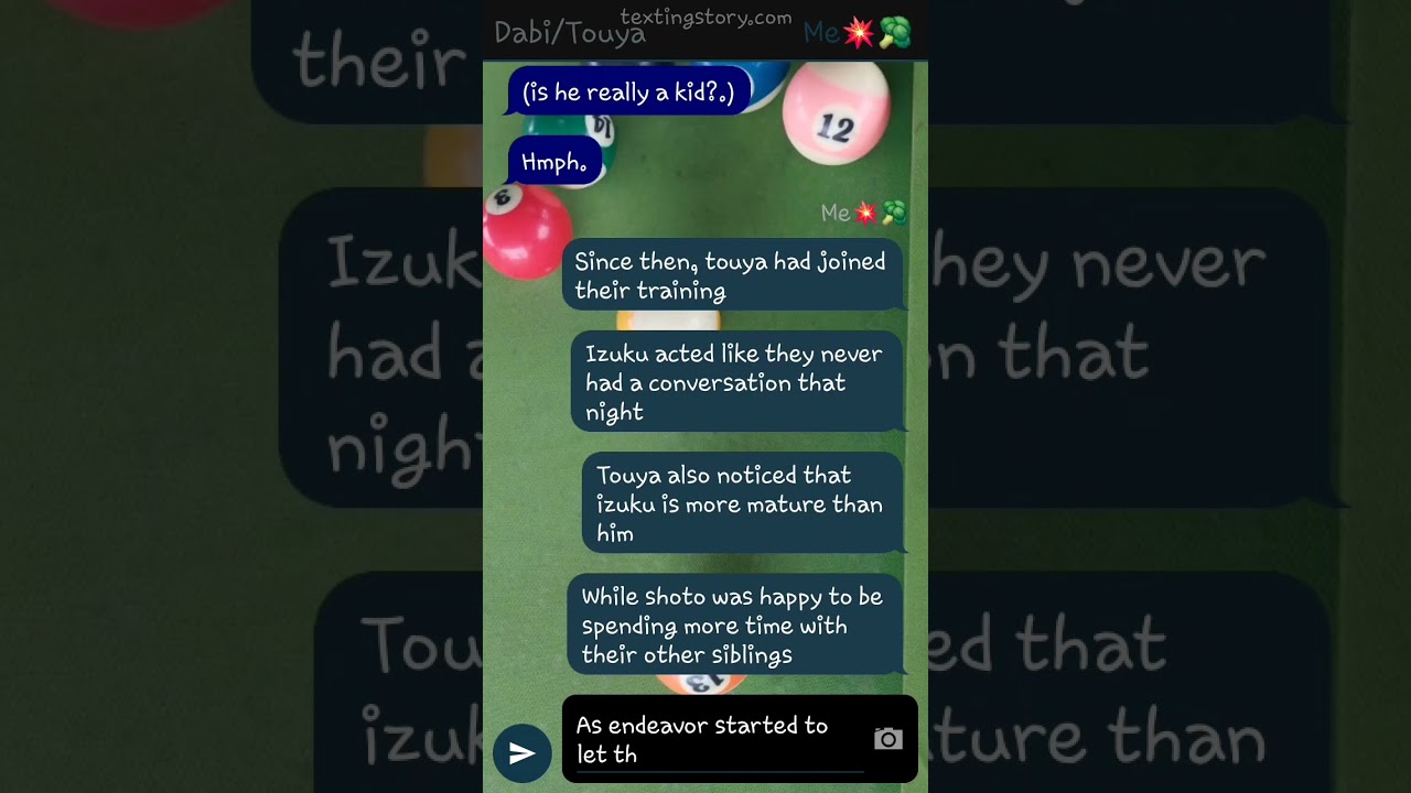 Izuku Todoroki ||BakuDeku|| BNHA/MHA Texting Stories 