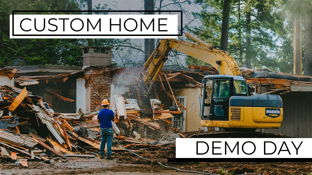 From Demo to Dream: Bellevue Custom Home Builder in Action | JayMarc Homes