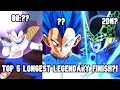 Top 5 Longest Legendary Finish in Dragon Ball Legends