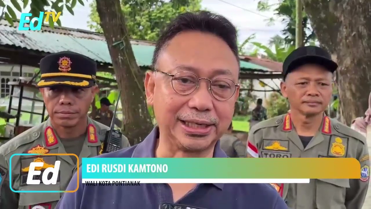 Satpol PP Bongkar Lapak Kosong Pedagang Buah