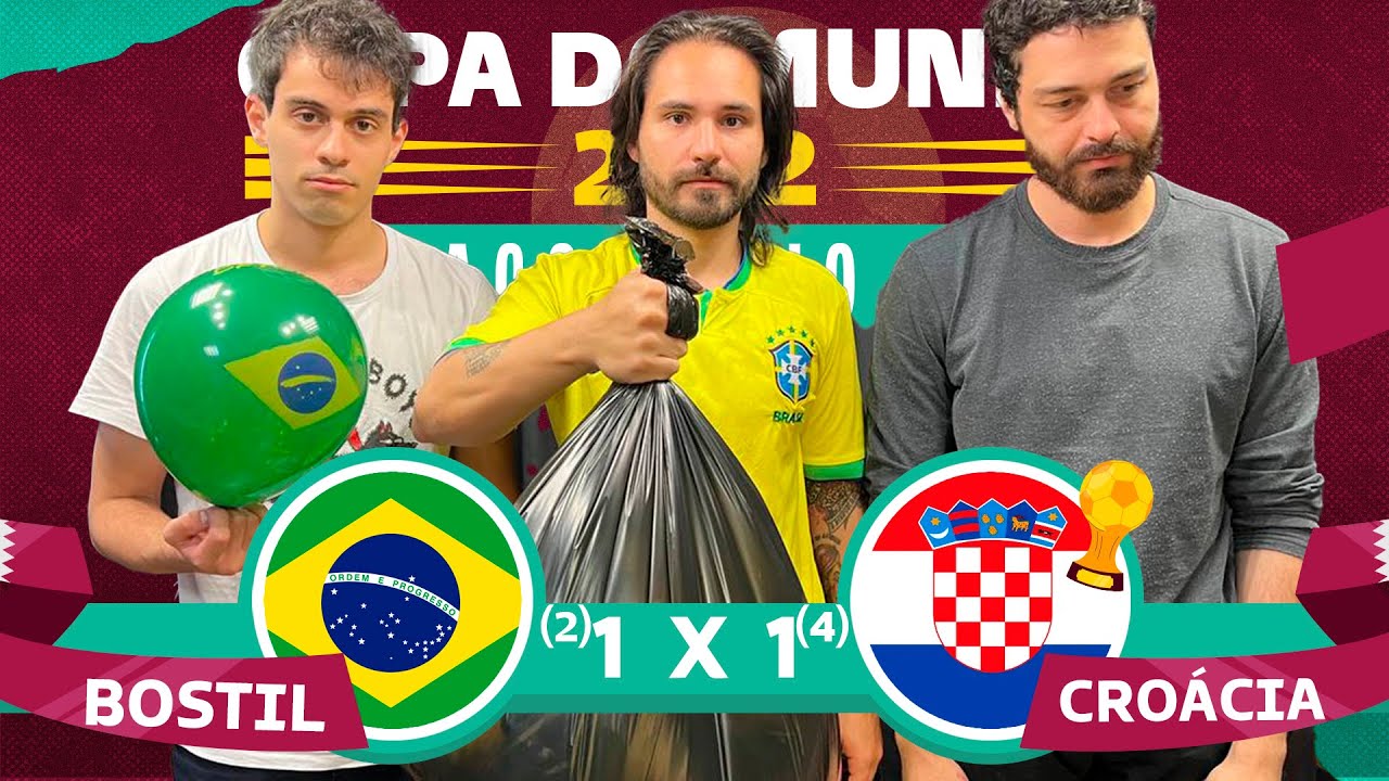 BRASIL X CROÁCIA COBERTURA COPA 2022 YouTube