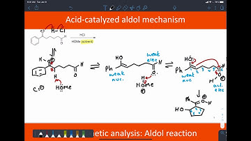 Video 6d  - intramolecular example with acid - enols and enolates with carbonyls and analogs