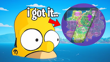 Fortnite Giant Homer UPDATE Is INSANE!