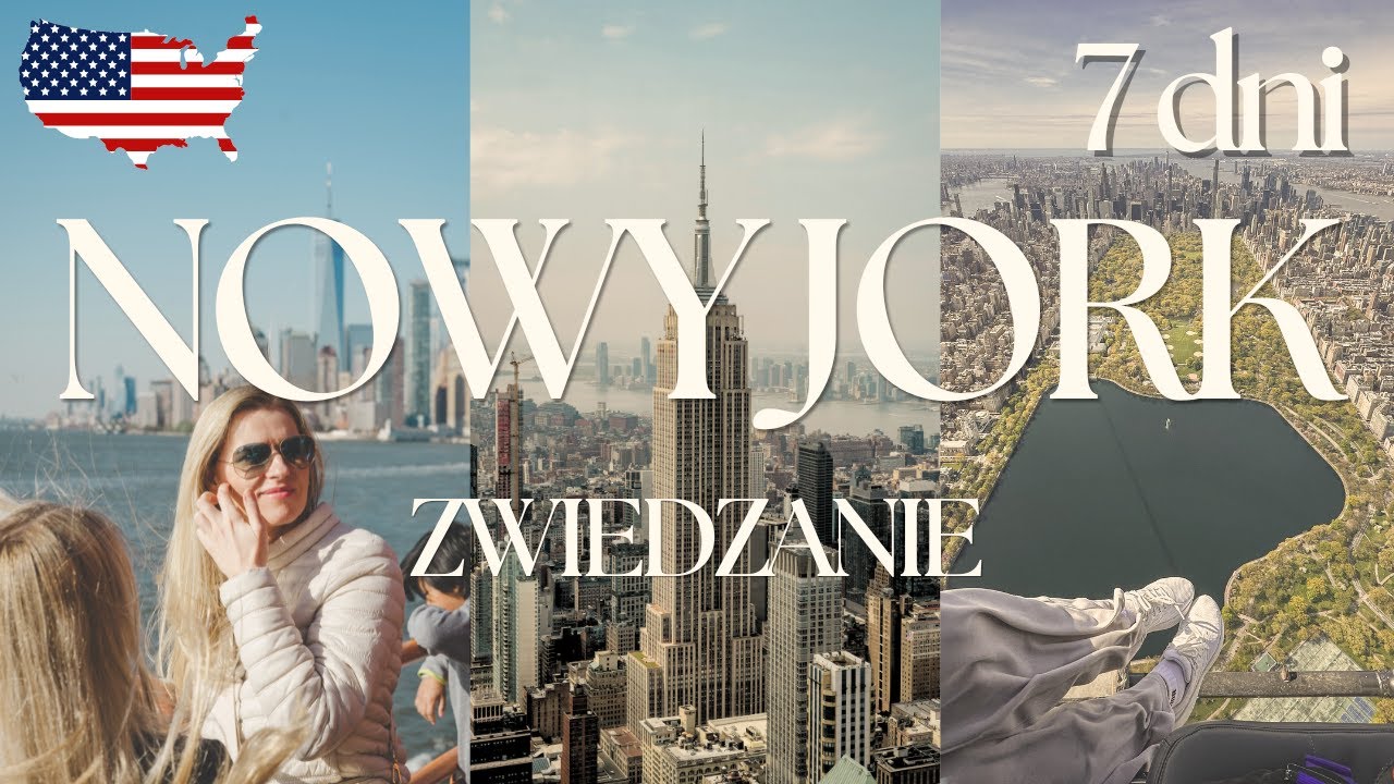 Nowy Jork - 7 Dni Przygód w USA 4K 🇺🇸| Helikopter 🚁 | Vlog Rodzinny 2024 🌆 | Zwiedzanie