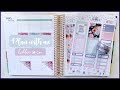 Plan with me - Not So Winter Floral | Erin Condren Life Planner & Libbie and Co | Romina Vasquez