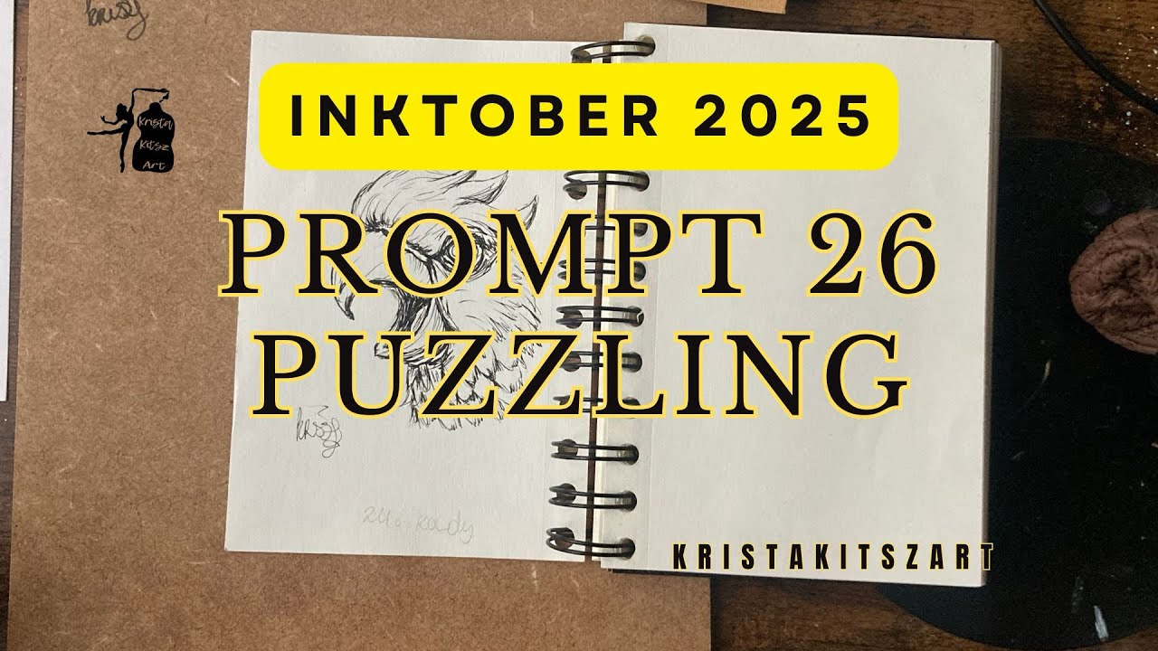 Inktober 2025 | prompt 26 | Puzzling | 