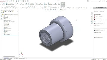 Part 5 handle conection C CLAMP solidworks