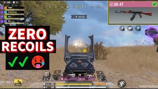 Ak 47 Gunsmith Has Zero Recoils Random Kills Codm