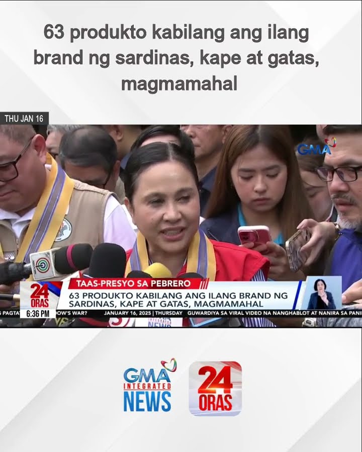 63 produkto kabilang ang ilang brand ng sardinas, kape at gatas, magmamahal | 24 Oras