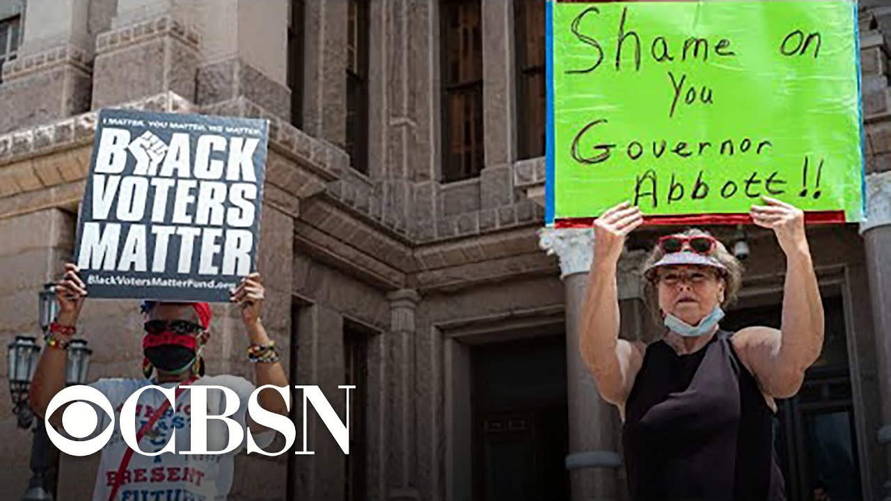 Texas Democrats try to block GOP voting bill by fleeing state