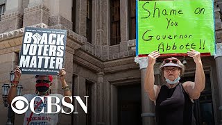 Texas Democrats try to block GOP voting bill by fleeing state