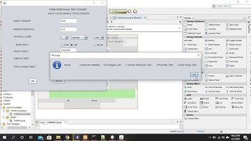 Membuat Form Pemesanan Tiket Konser DAY6 Menggunakan Java Netbeans
