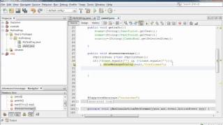 GUI in NetBeans IDE -Arabic Toutrial - Part Two (2/2)(Source Area)