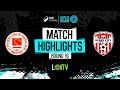 Sse airtricity mens premier division round 16  st patricks athletic 01 derry city  highlights