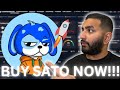 BUY $SATO NOW THE NEXT $TOSHI!! NEXT 100X POTENTIAL MEMECOIN?? $SATO BULLISH NEWS!