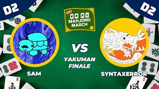 2026 MAHJONG MARCH YAKUMAN FINALE - #14 SyntaxError v #14 Sam screenshot 1