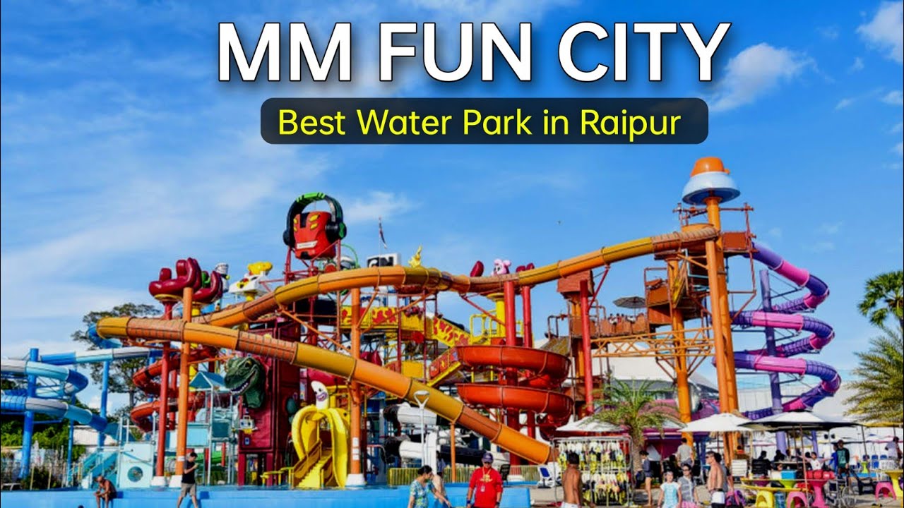 Best Water Park in Chhattisgarh // MM Funcity Tour Raipur // Mr Yatri 