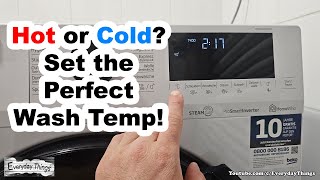 How to Adjust Wash Temperature on Beko Washing Machine