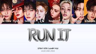 Stray Kids (스트레이 키즈) - RUN IT - Color Coded Lyrics