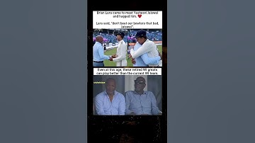 Jaiswal with brain Lara #jaiswal #brainlara #indvswi #viral