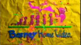 Video thumbnail of "Barney Theme Song"