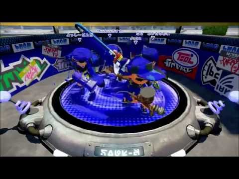 【splatoon】新ブキ!スプラローラーコロコロ！意外と強いかもしれない！