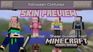 MCPE All Halloween Costumes ~ Skin Pack screenshot 4