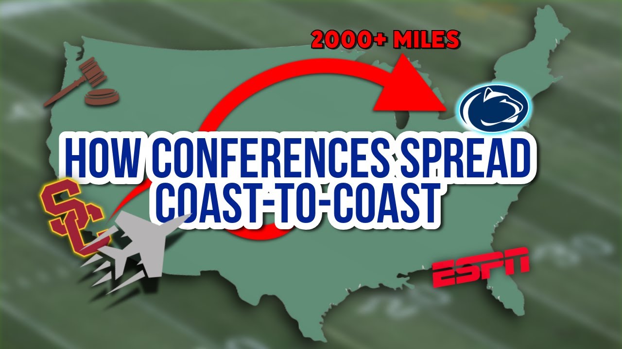 WATCH: How Conferences Spread Coast-to-Coast: The Full Conference Realignment Story