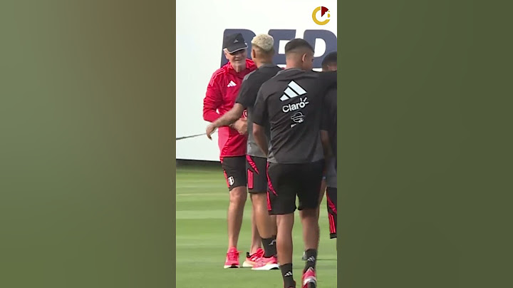 ¡EL SALUDO DE PAOLO GUERRERO Y JORGE FOSSATI! Así Fue El Saludo Entre El Entrenador De La Selección
