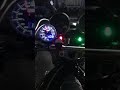 オートゲージ 油温計 バイクにつけてみた