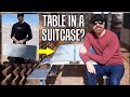 A FULL Dining Set in One Suitcase?