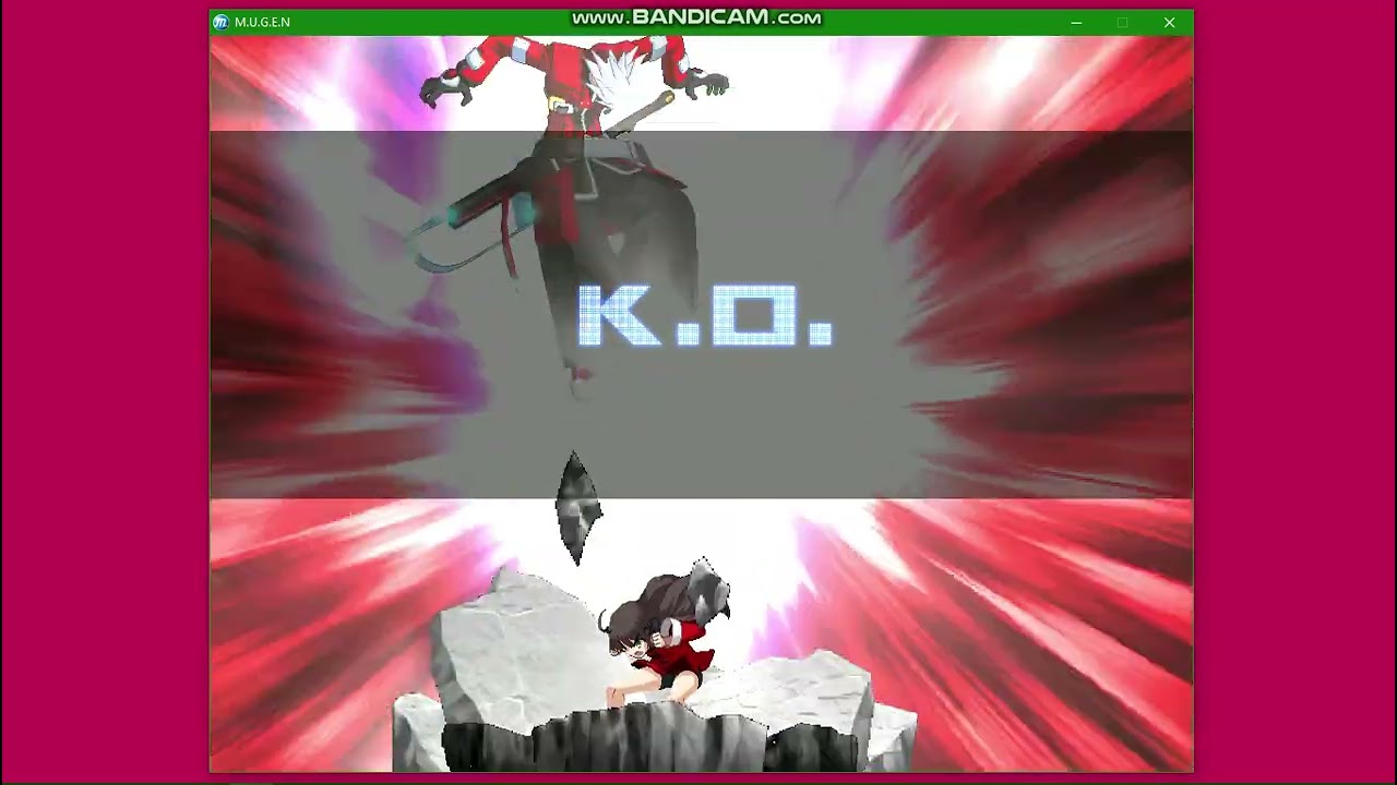 MUGEN NEW BATTLE:MIYAKO ARIMA vs Ragna|MUGEN ALL STARS 1.1B🎮