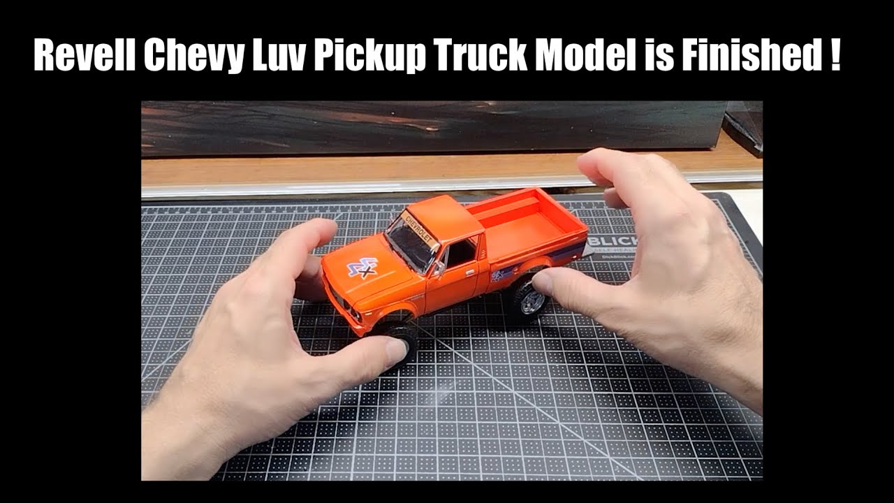 The Revell Chevy Luv is Finishied !