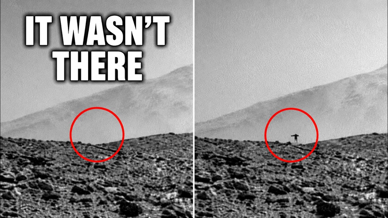 A Bizzarre Thing Appeared In Mars Photo And Then Vanished