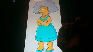 Horacio the handsnake - Selma Bouvier-Terwilliger-Hutz-McClure-Discotheque-Simpson-D'Amico