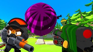 Beating Chimps as the Sniper!! *HUGE MISTAKE* Bloons FPS